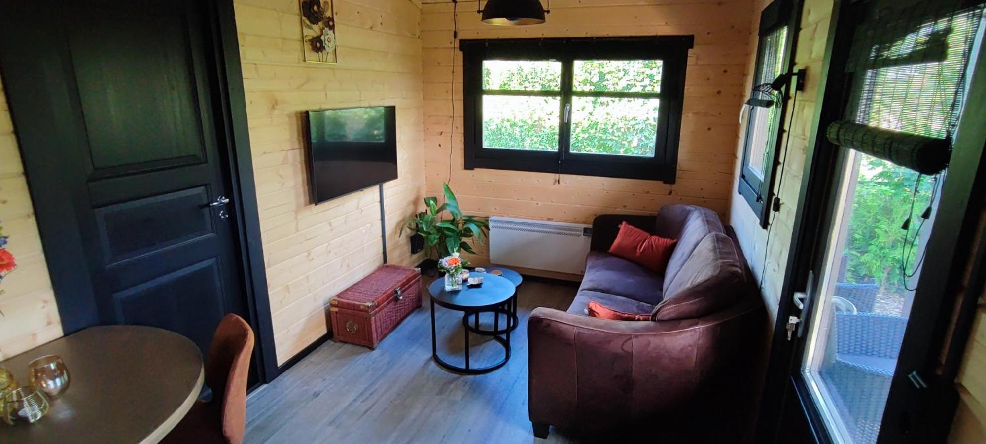Chalet In Het Groen Met Airco Drachtstercompagnie Exterior photo